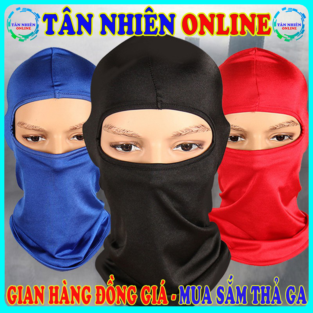 Combo 2 Khẩu trang che nắng trùm kín Ninja chuyên dùng phượt thủ che nắng hiệu quả, đồng giá 39k, Tân Nhiên Online