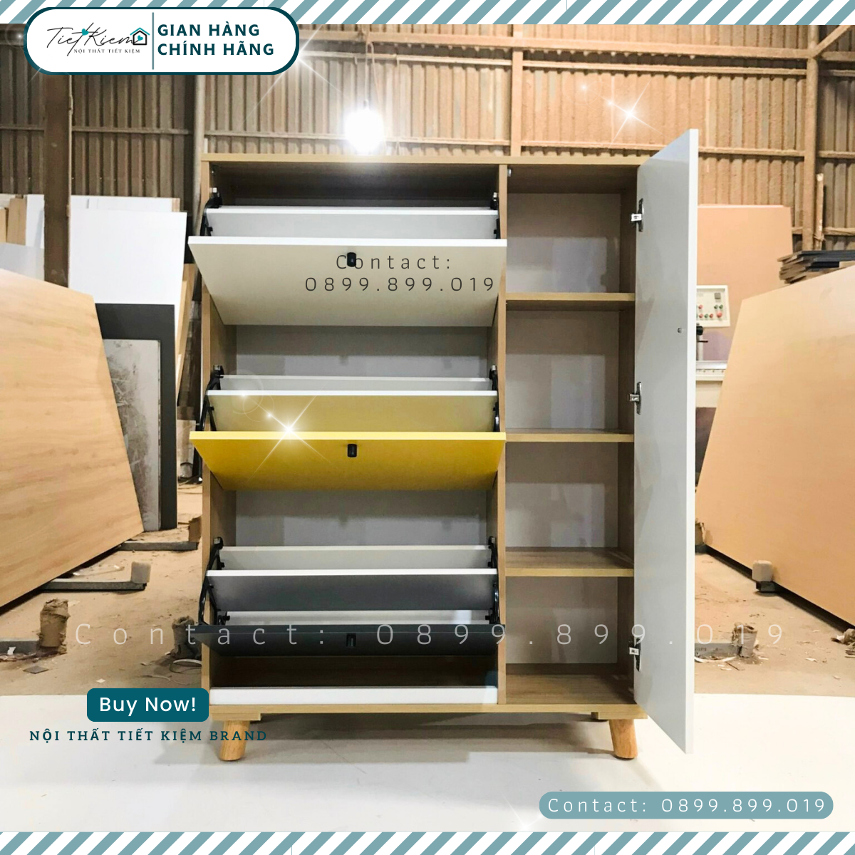 Tủ để giày thông minh siêu mỏng KG2199