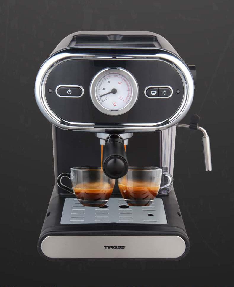 Máy pha cà phê Espresso 15bar Tiross TS6211 (Đen)