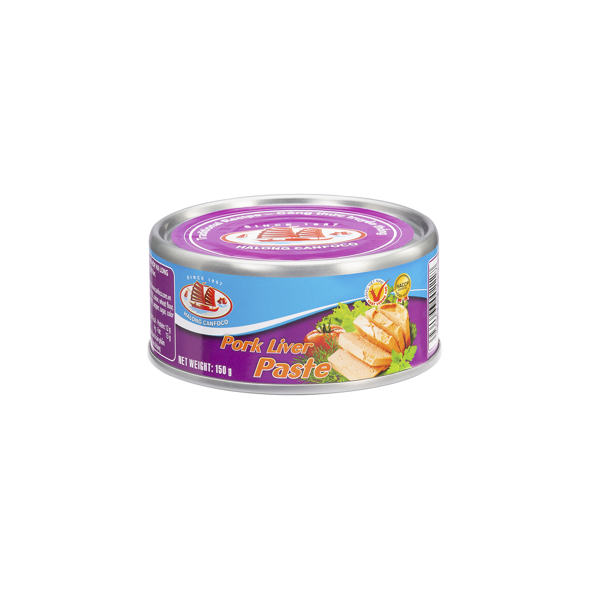Pate gan heo 150g - Đồ Hộp Hạ Long