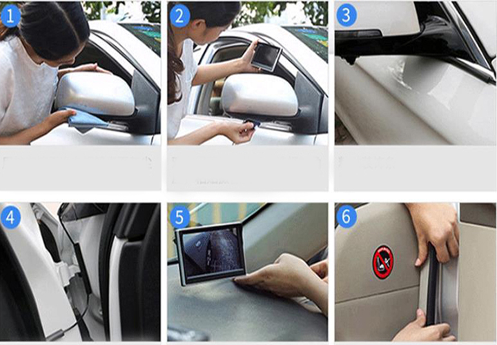 Camera tiến camera cặp lề gắn gương phải