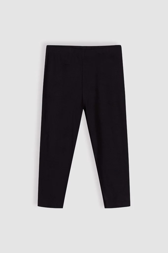 Quần legging đen dài bé gái