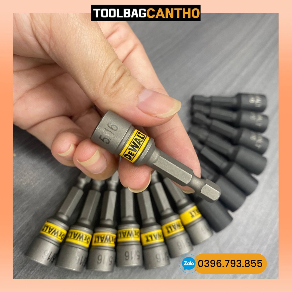 Đầu bắn tôn Dewalt chuẩn ngắn