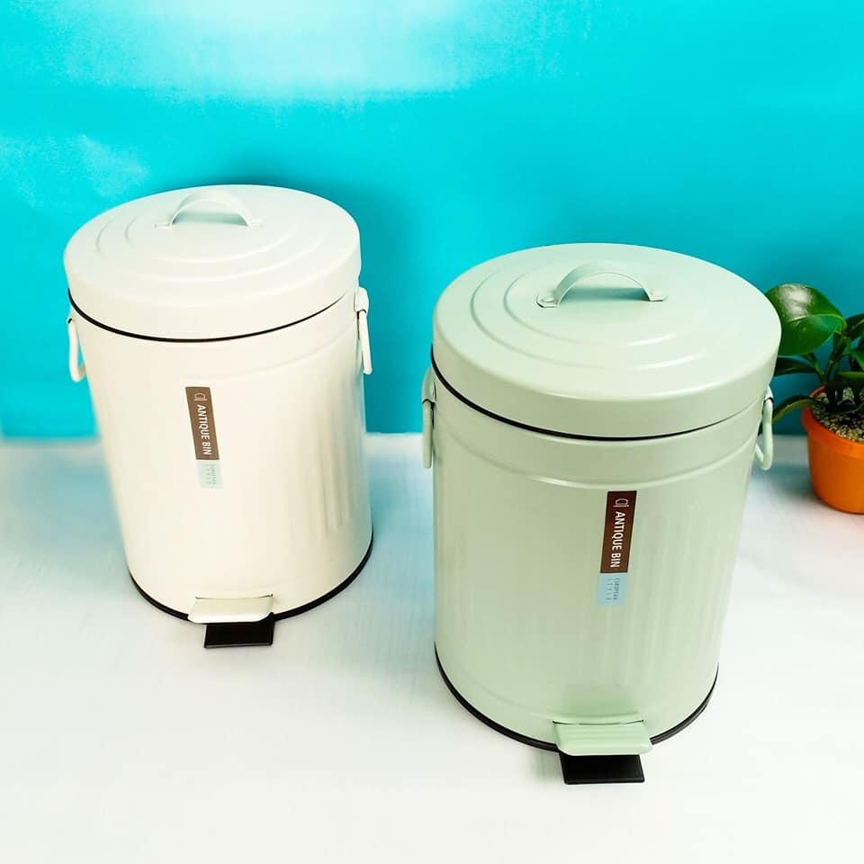 Thùng đựng rác Classic Lock&Lock BYP102W 5L - Có đạp chân