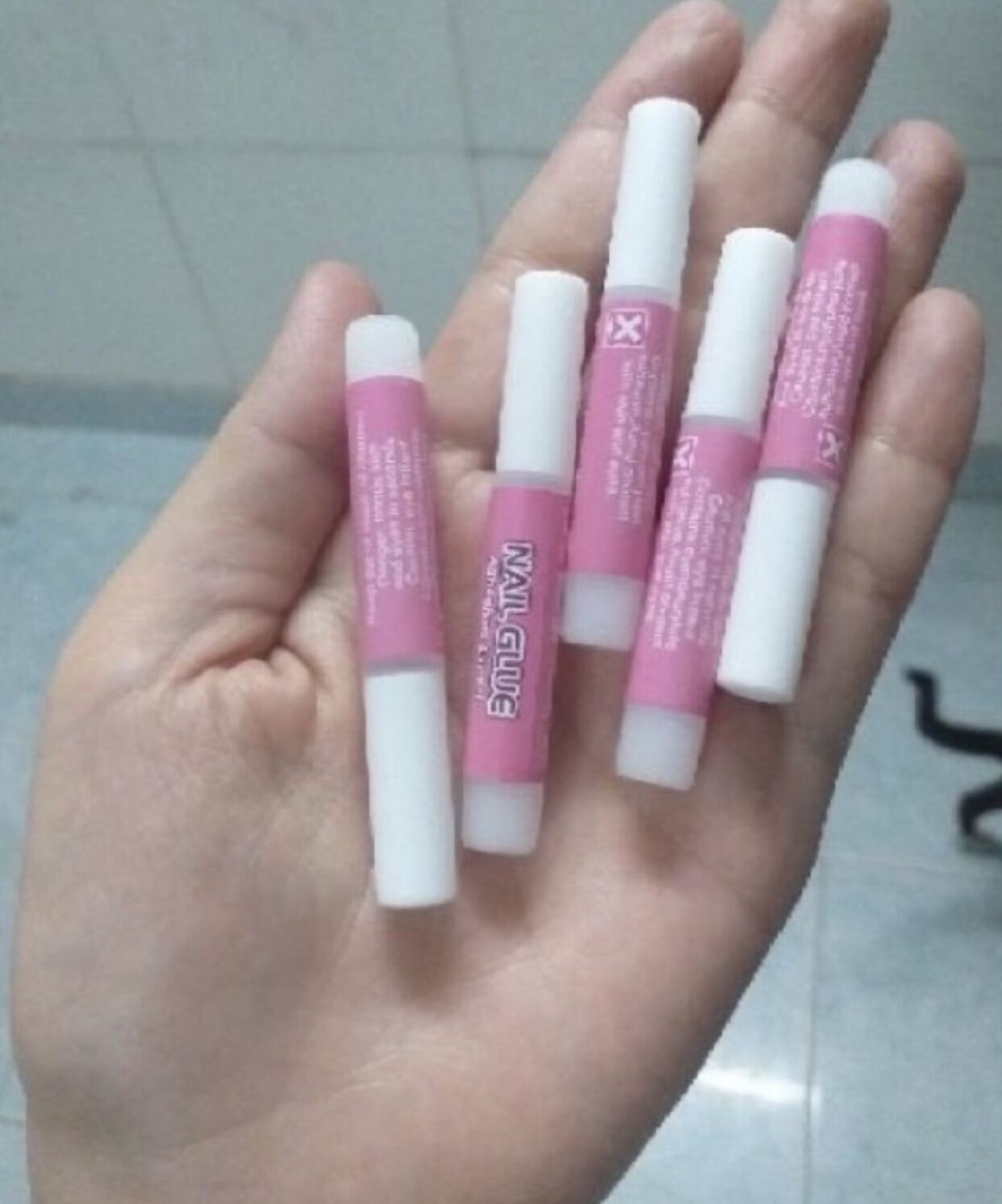 C-66 móng chân giả- nail thiết kế