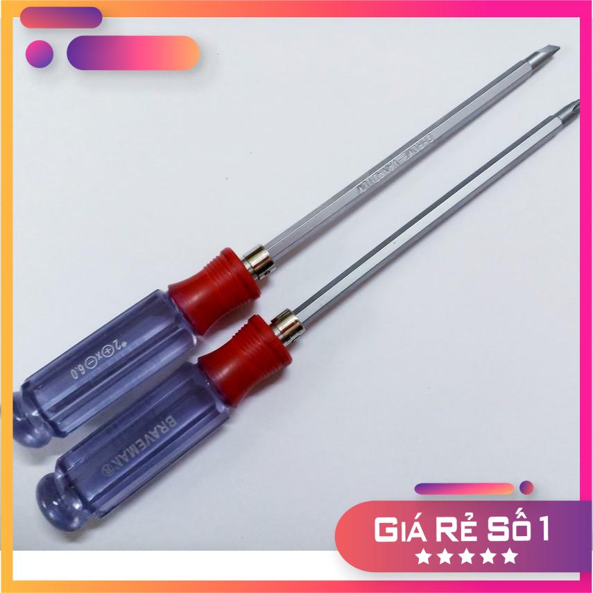 [Giá hủy diệt] Tua vít 2 đầu dùng dụng cụ sửa chữa tô vít, Tua vít thiết kế 2 đầu 4 cạch và tua vít dẹt Bách hóa 1 không 2