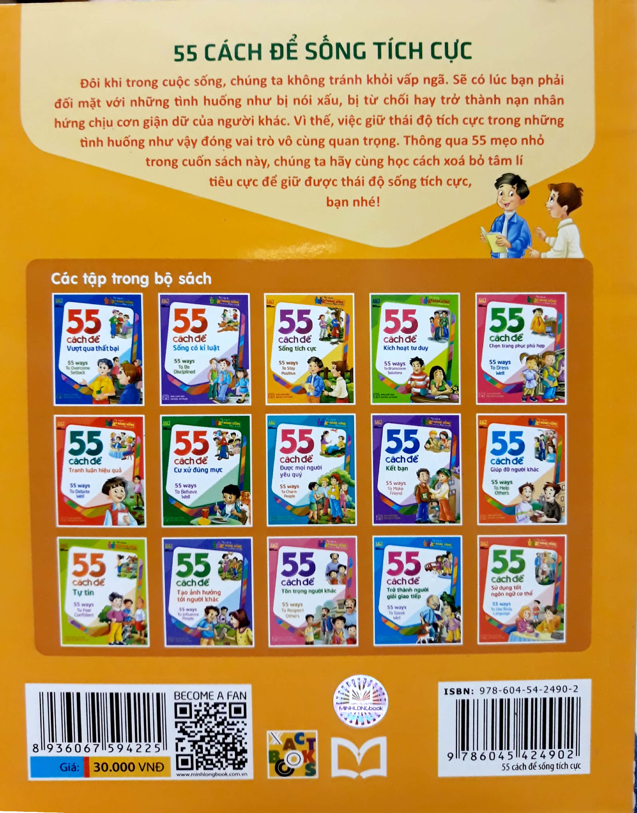 Sách Fahasa - 55 Cách Để Sống Tích Cực