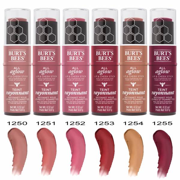 [Bill Mỹ] Son Môi Burt's Bee và Phấn Má Burt's Bee (2 trong 1)- Burt's Bee All Aglow Lip & Cheek Stick