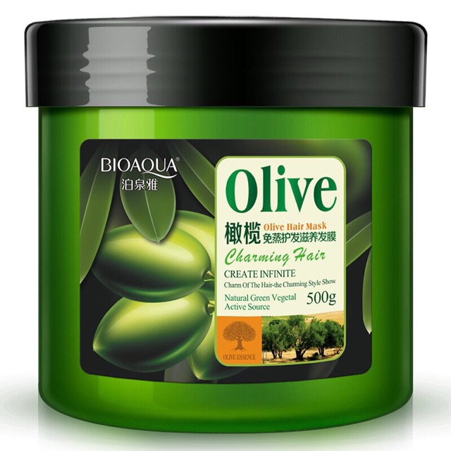 Combo Dầu Gội Dầu Xã Olive Bioaqua