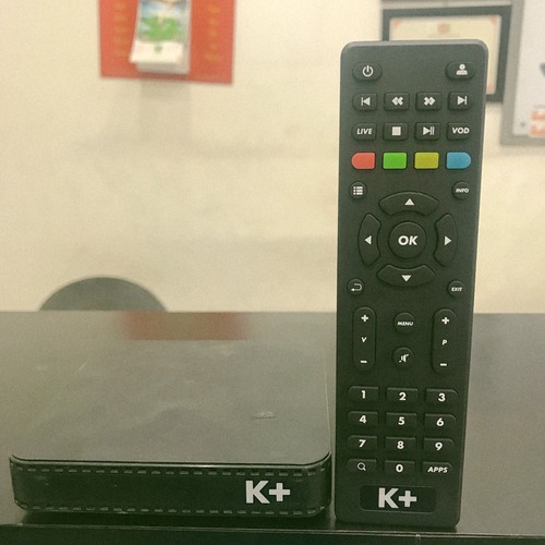 [HCM]Điều khiển tivi Box k+ HD-Remote tivi Box K+ HD