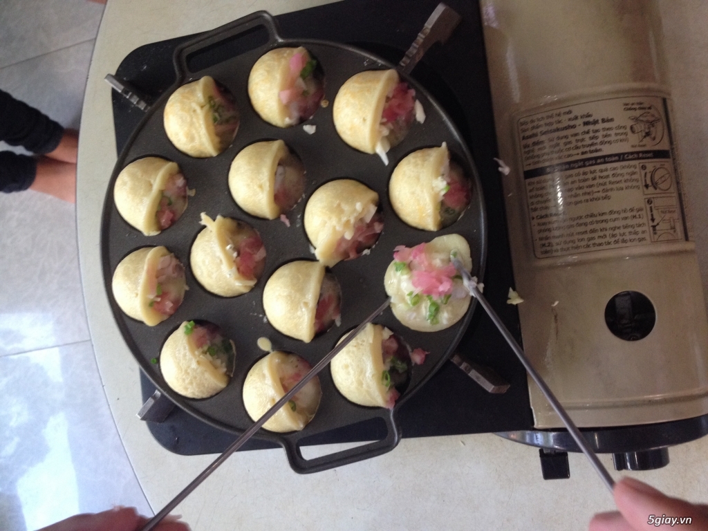 [HCM]Khuôn Bánh Bạch Tuộc Tiện Lợi