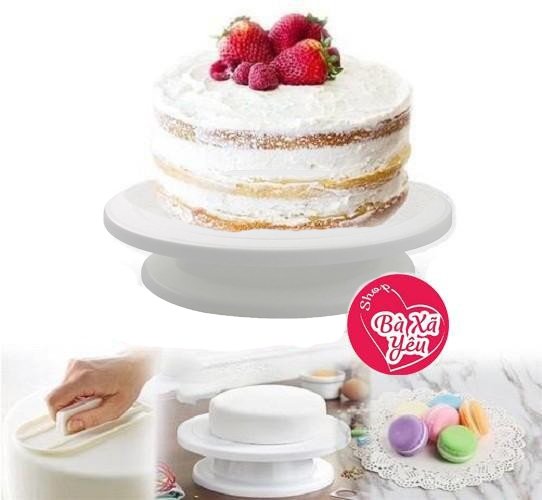 Bàn xoay trang trí bánh kem 30cm