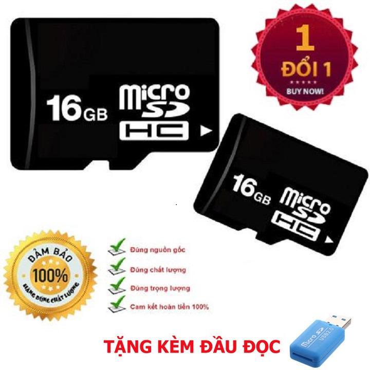 Thẻ nhớ Micro SD 16GB tốc độ 100Mb/s siêu bền