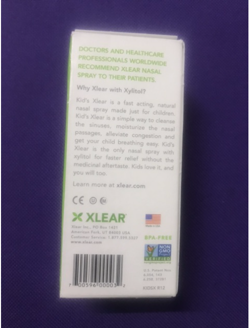 [Hàng Công ty] XỊT MŨI XLEAR DÀNH CHO TRẺ EM - 22ML