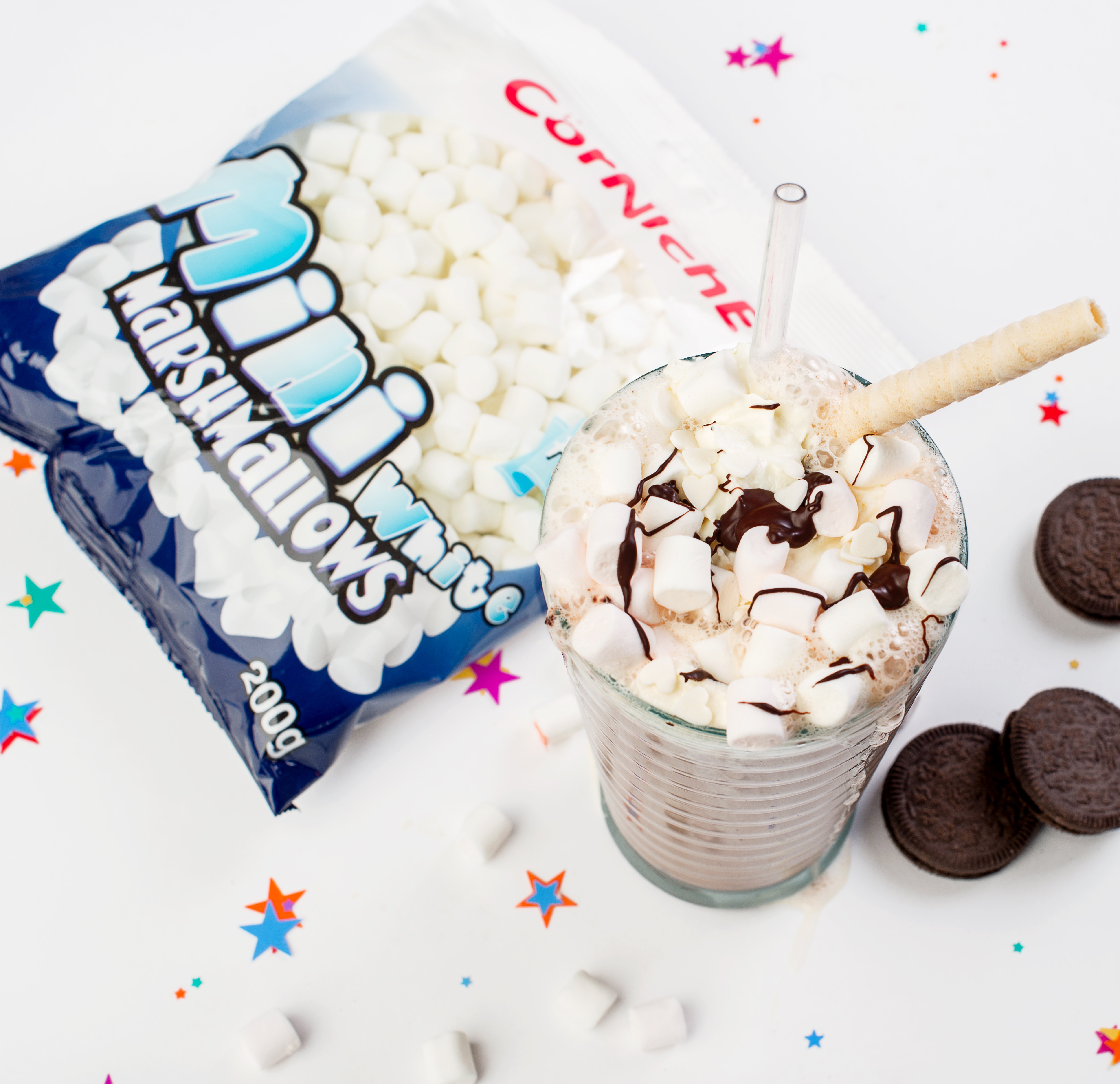 Kẹo xốp Marshmallow trắng 200g