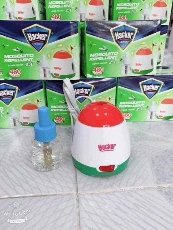 Máy đuổi muỗi hacker kèm 1 lọ tinh dầu