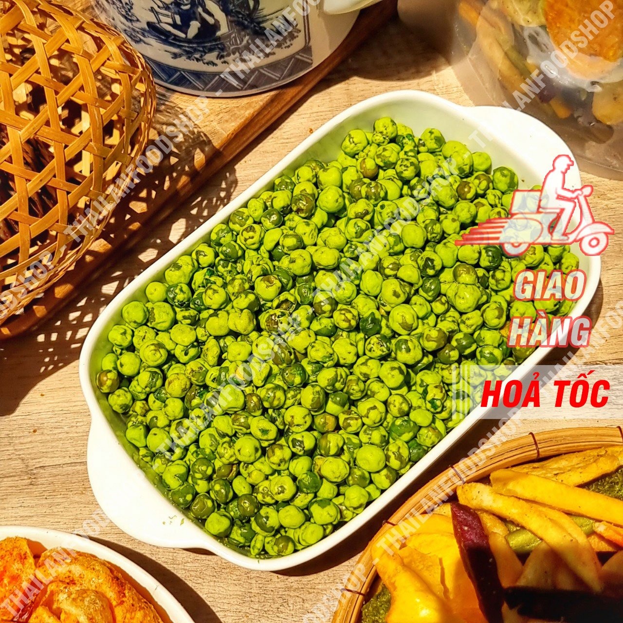 Đậu Hà Lan Wasabi - Lon 300gr