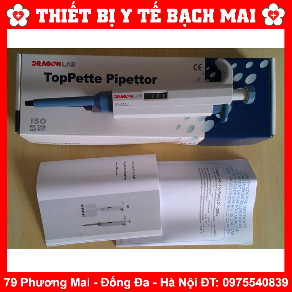 Pipet Tự Động DRAGON LAB - Micropipette