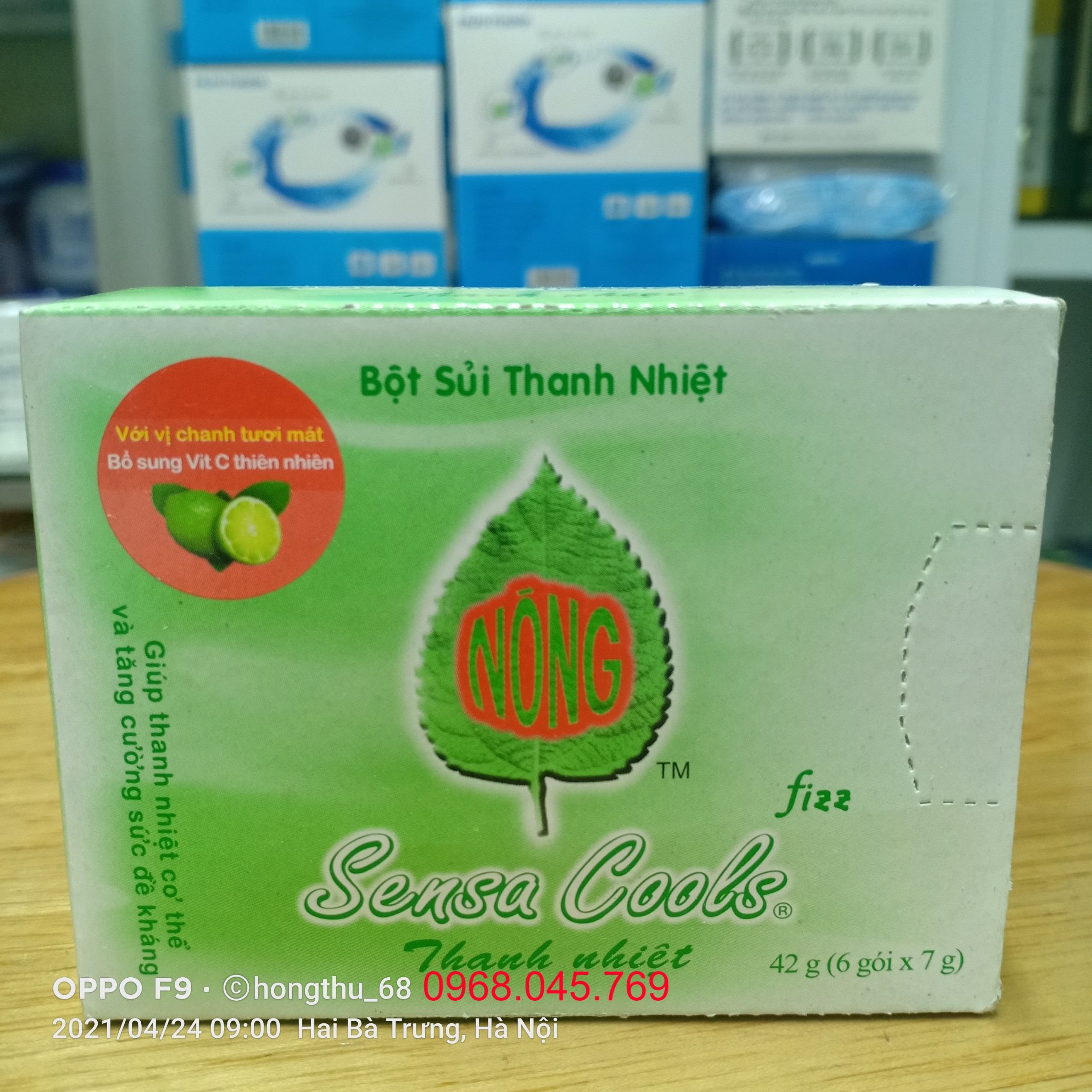 SENSA COOL - Bột sủi thanh nhiệt