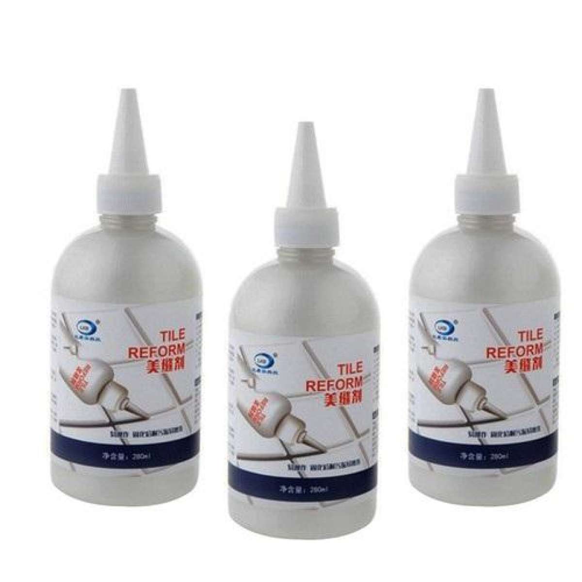 [Set 3 Chai] Keo Chít Mạch Gia Đình 280ml - Trám Ron Gạch Nền - Trám Mạch Ốp Tường  (khoảng 75-100 mét vuông)