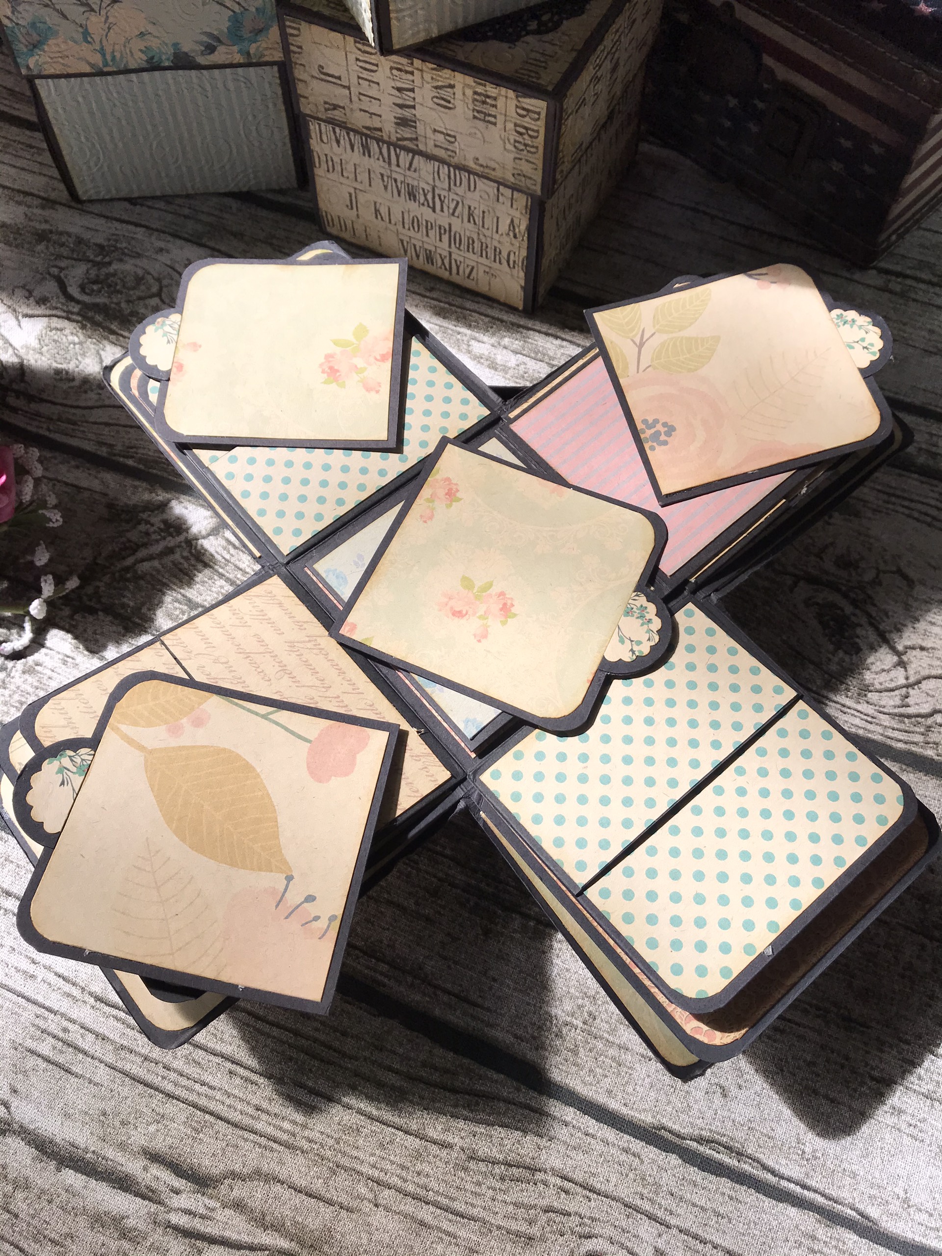 [HCM]Hộp Album (Box Album) Dán Ảnh Handmade