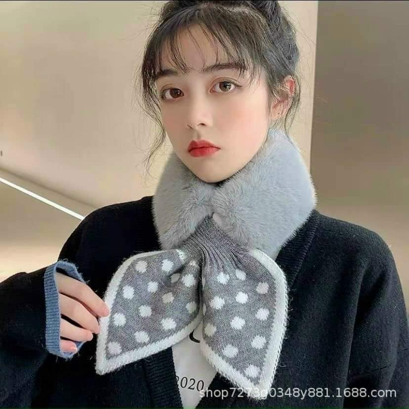 Khăn Lông Quàng Cổ Siêu Ấm Siêu Xinh