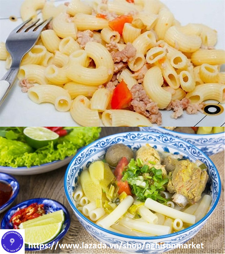 Nui ống mì sạch ngon 1kg