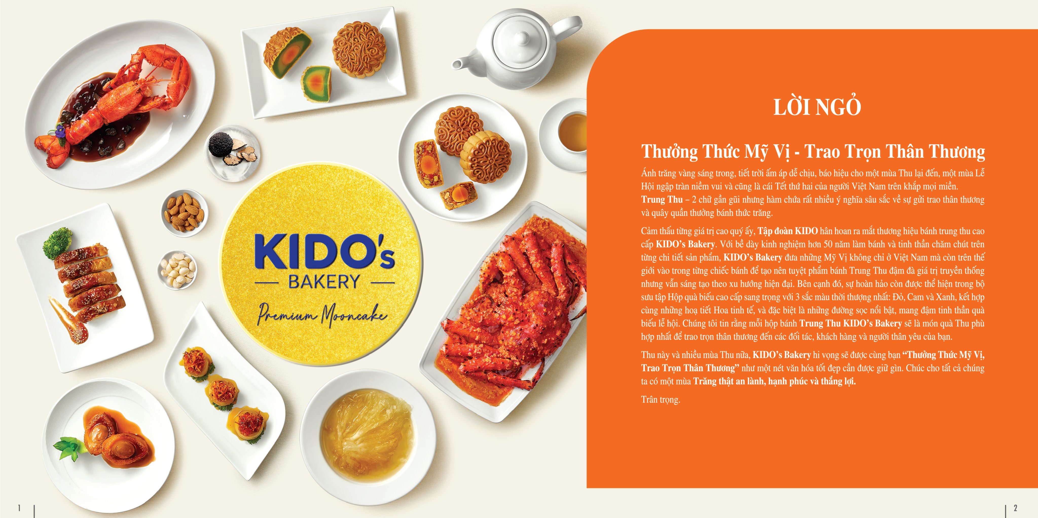 [GIAO 2H HCM]  Bánh Trung Thu KIDO’s Bakery Thu Như Ý - Đỏ (hộp 4 bánh 150g)