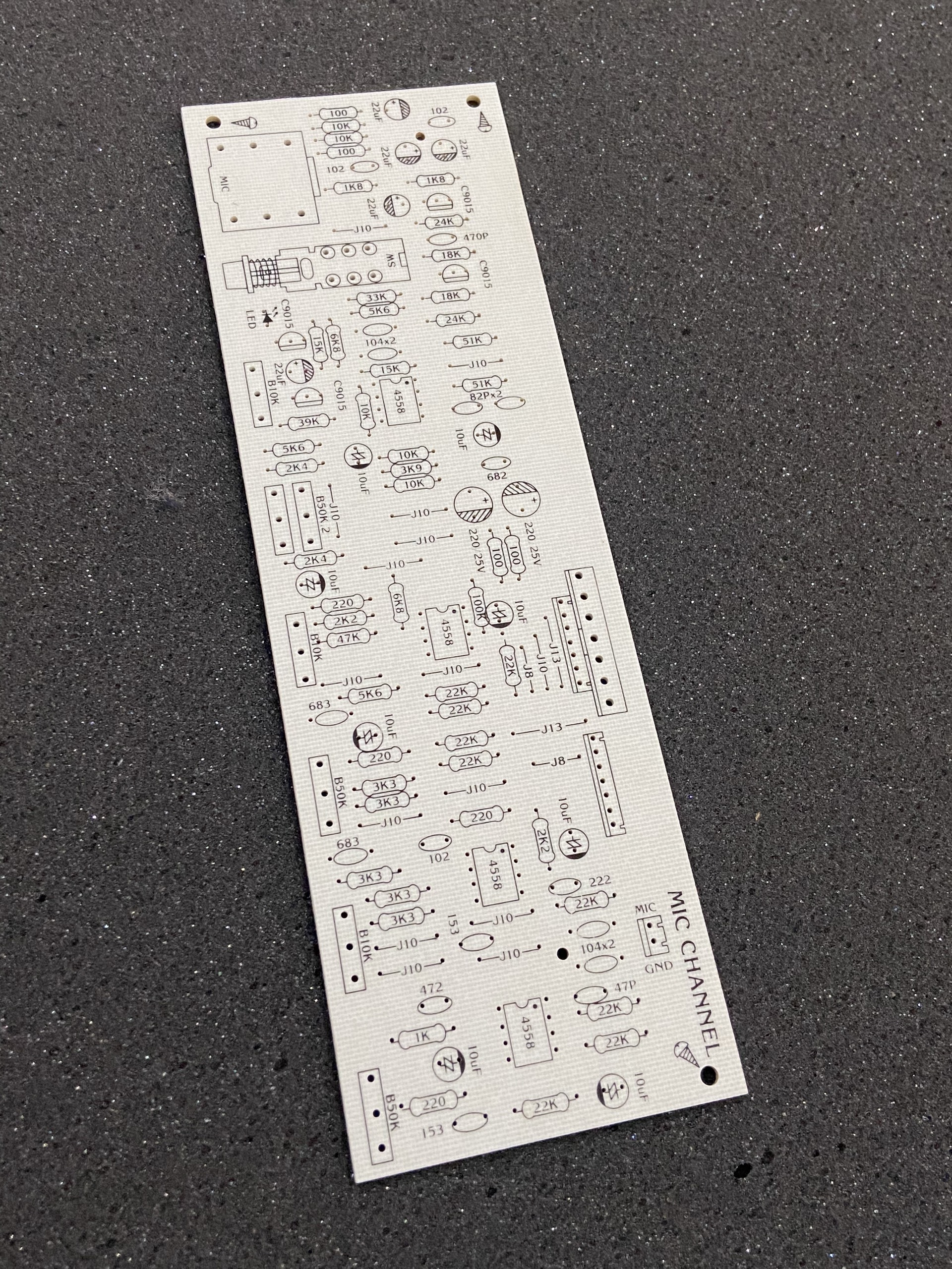 Mạch in PCB mic 6 volum phíp thủy tinh cao cấp