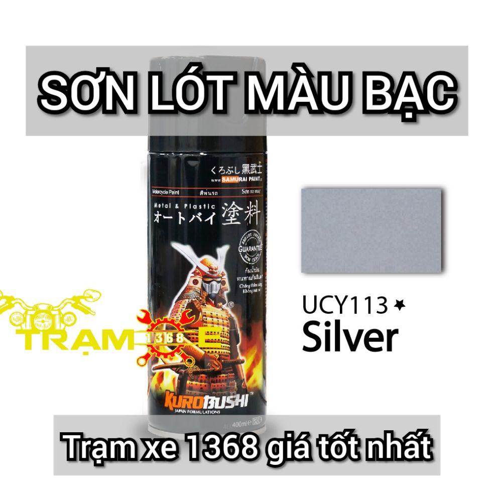 SƠN SAMURAI SƠN LÓT MÀU BẠC UCY113