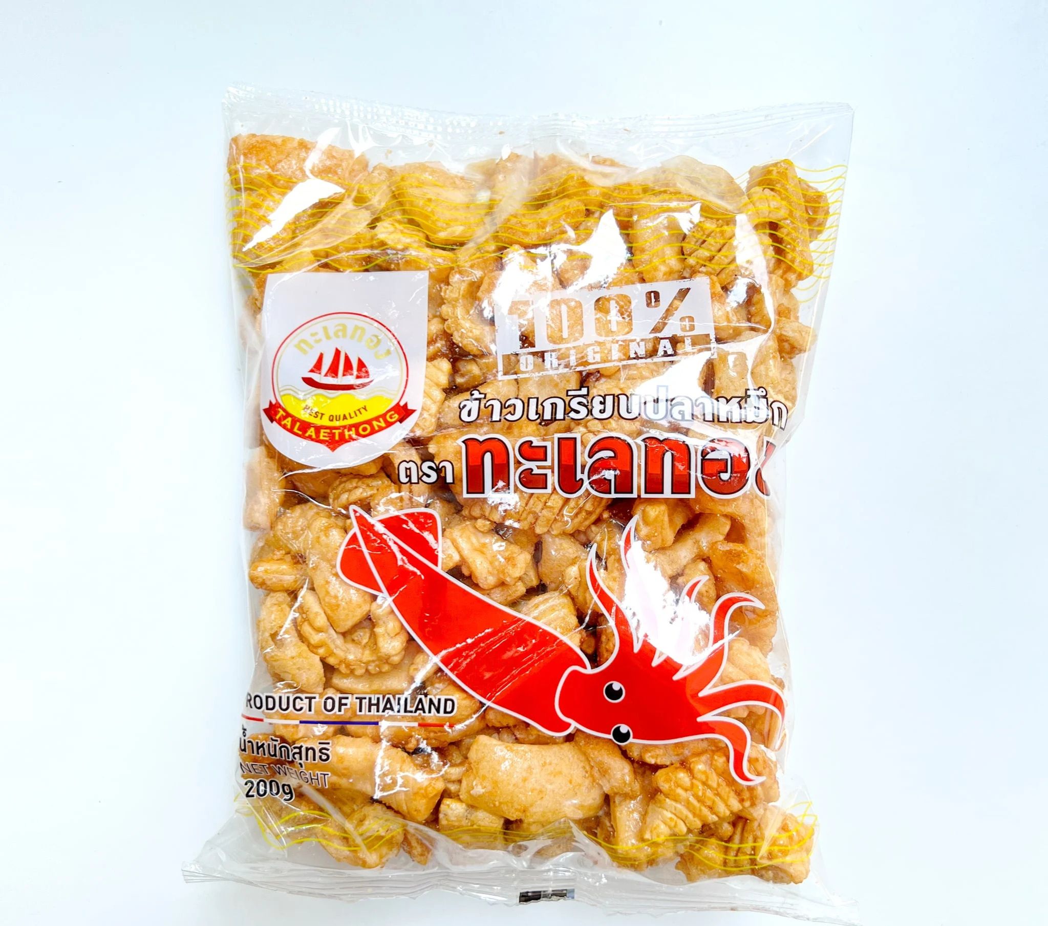 Bánh Snack Mực Thái Lan Talaethong Bento (100g, 200g)