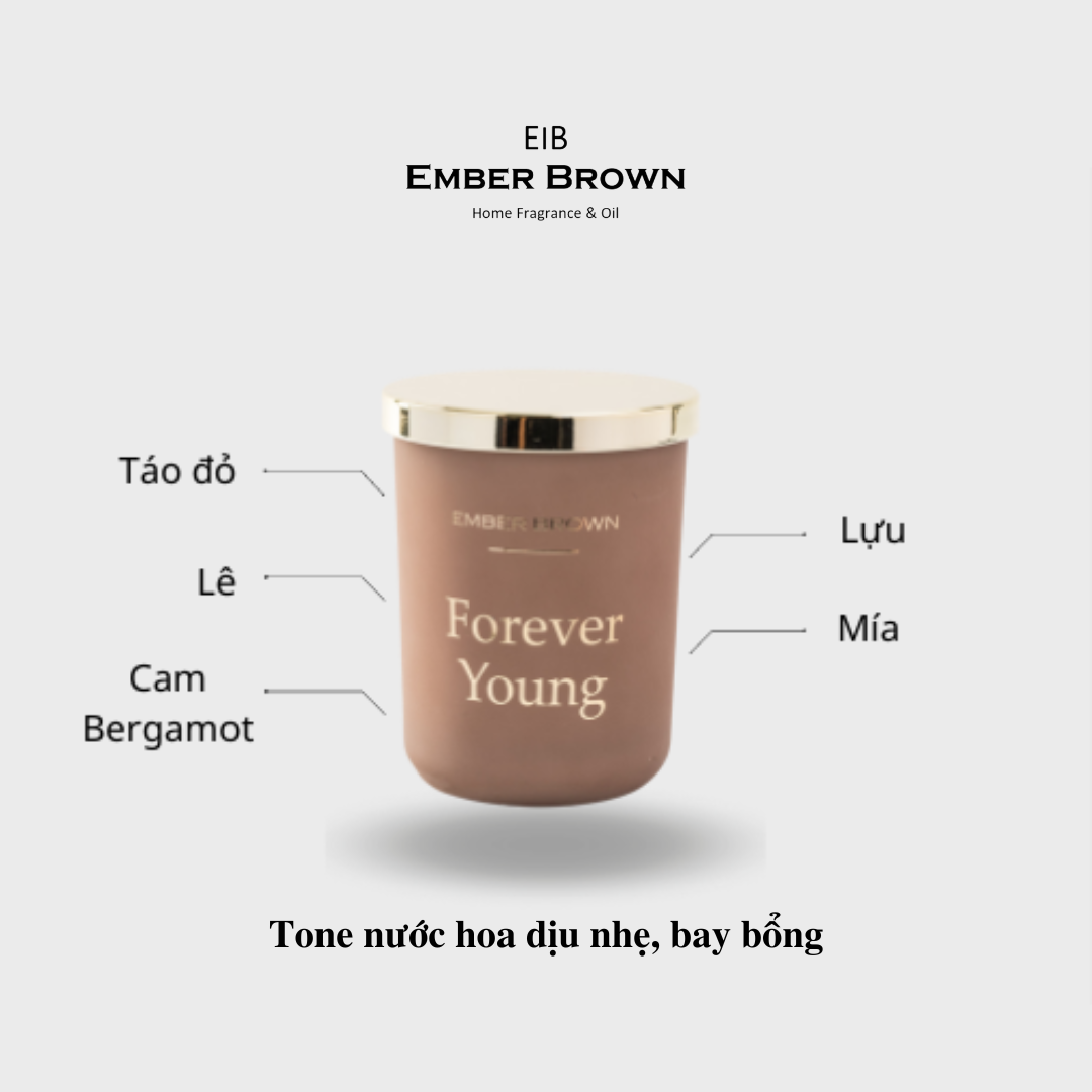 Ember Brown - Nến Thơm - Luxbrown Collection
