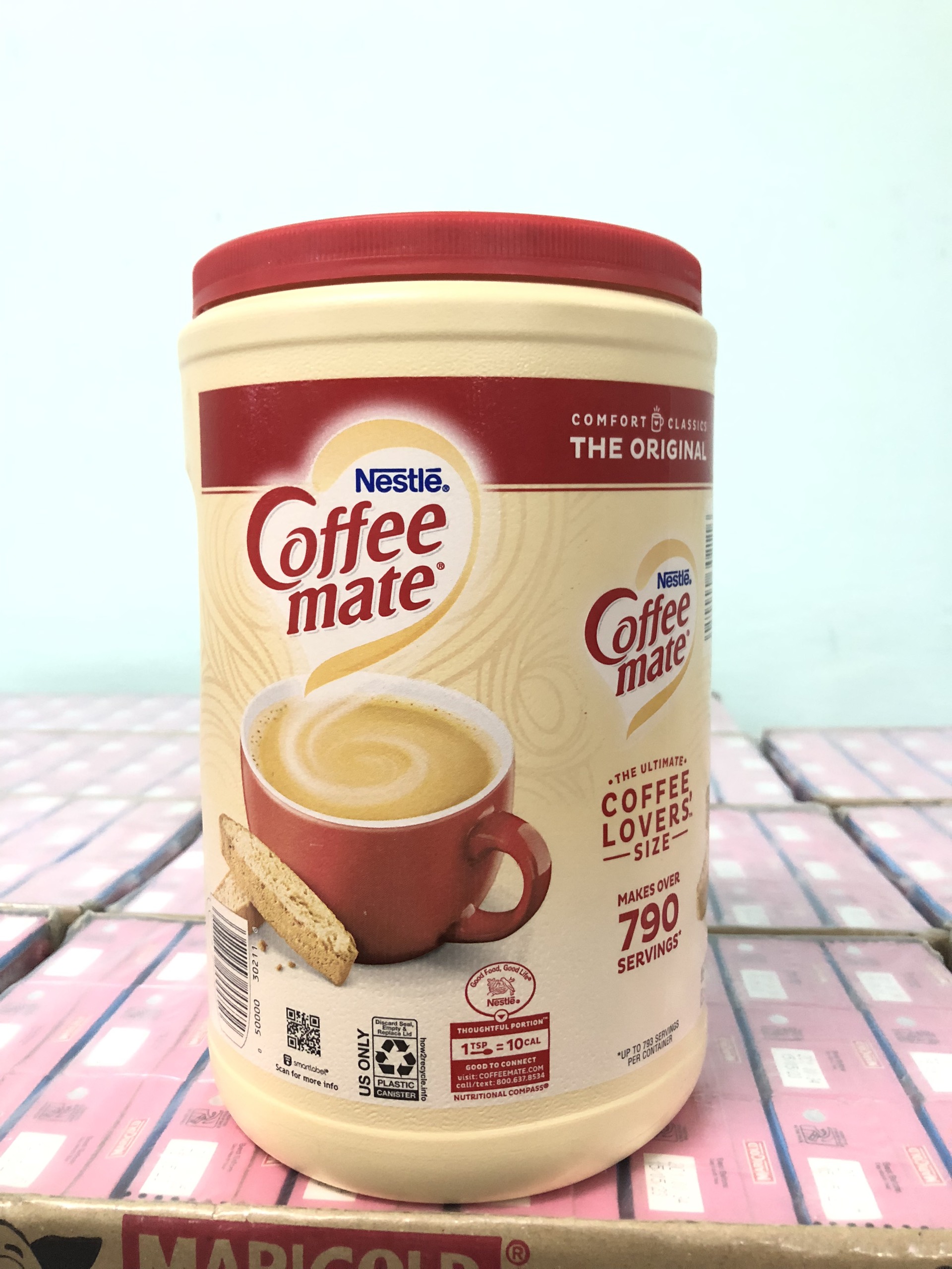 [1 Hộp] Bột Kem Pha Cà Phê Nestlé Coffee Mate 1,5kg- Nhập Khẩu Mỹ