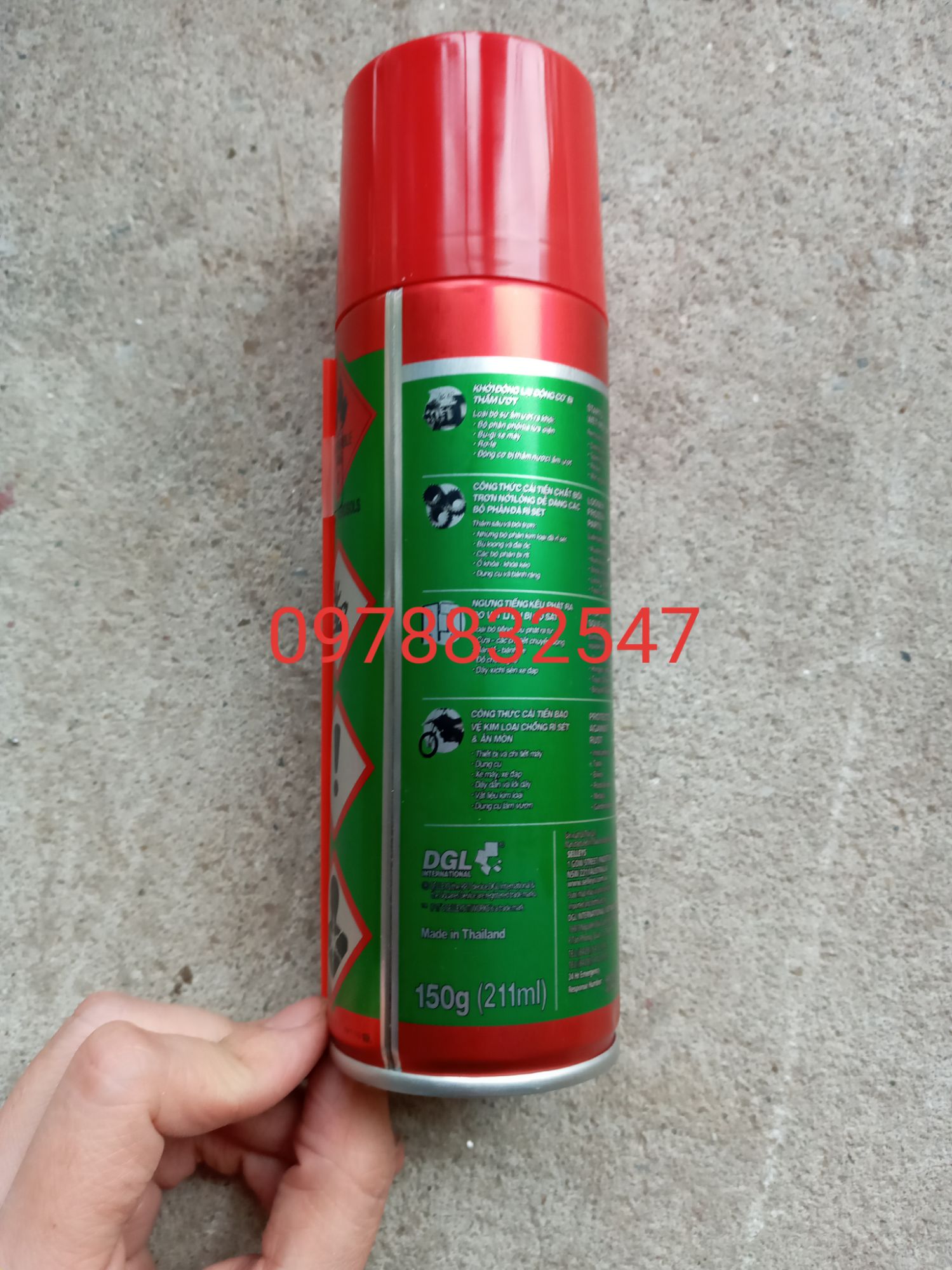 bình xịt RP7 211ml xịt chống han rỉ bảo vệ bề mặt