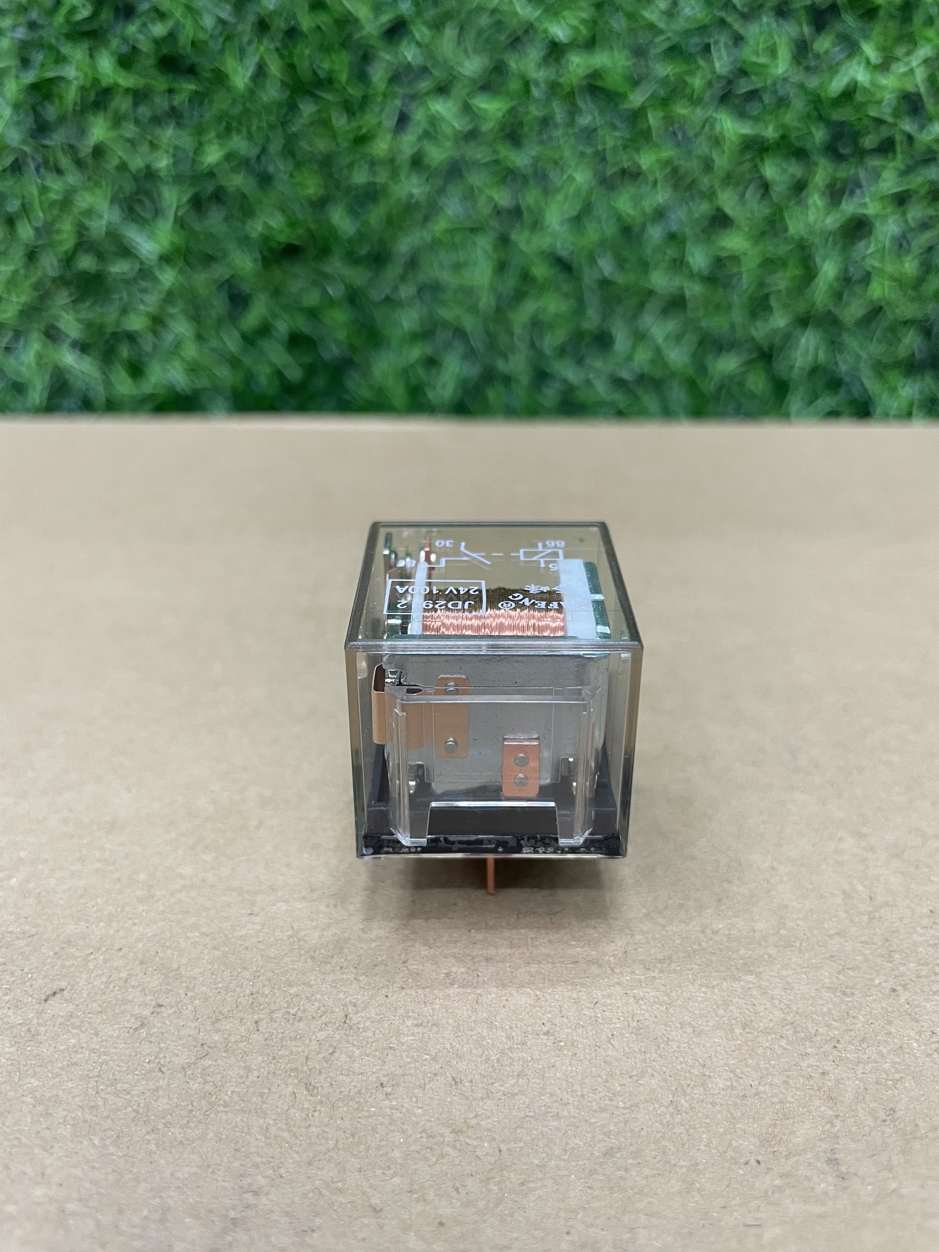 RỜ LE 4 CHÂN TRONG SUỐT (100A-24V) & (80A-12V)