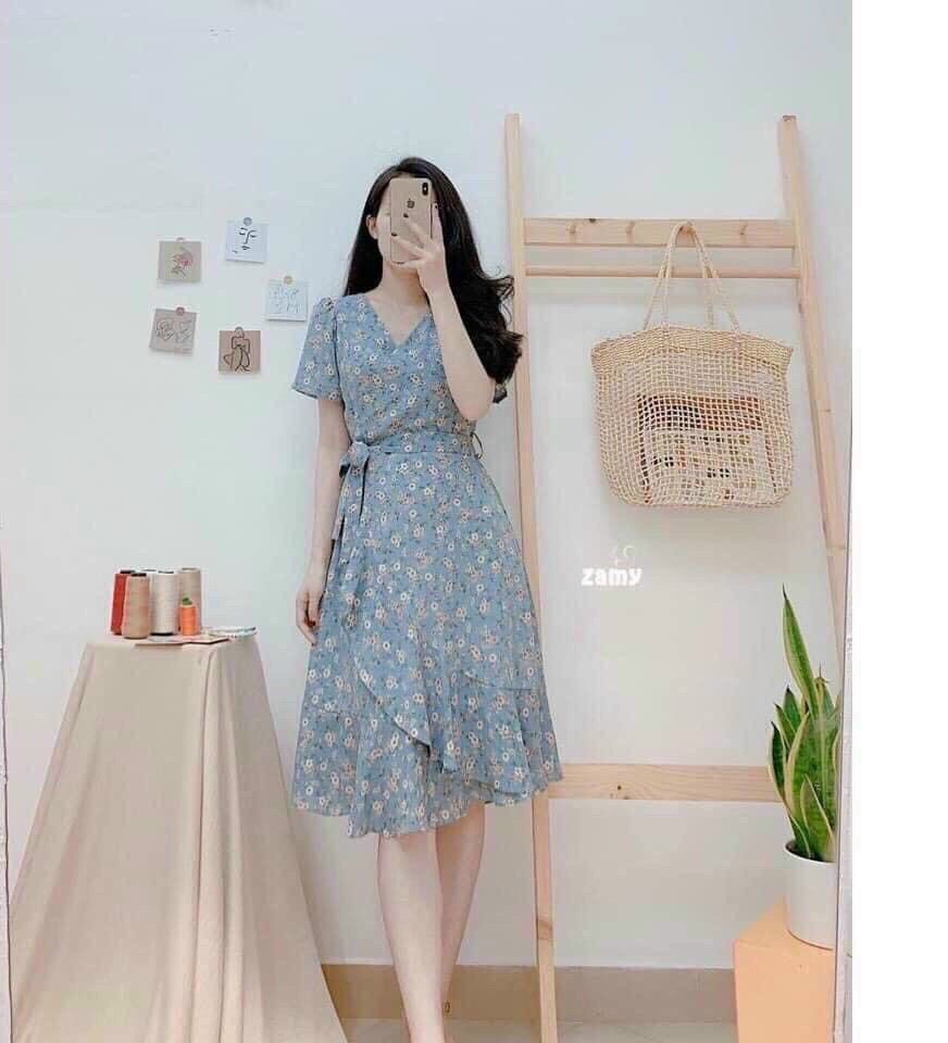 Đầm Bông Xếp Tầng Belle Fashion