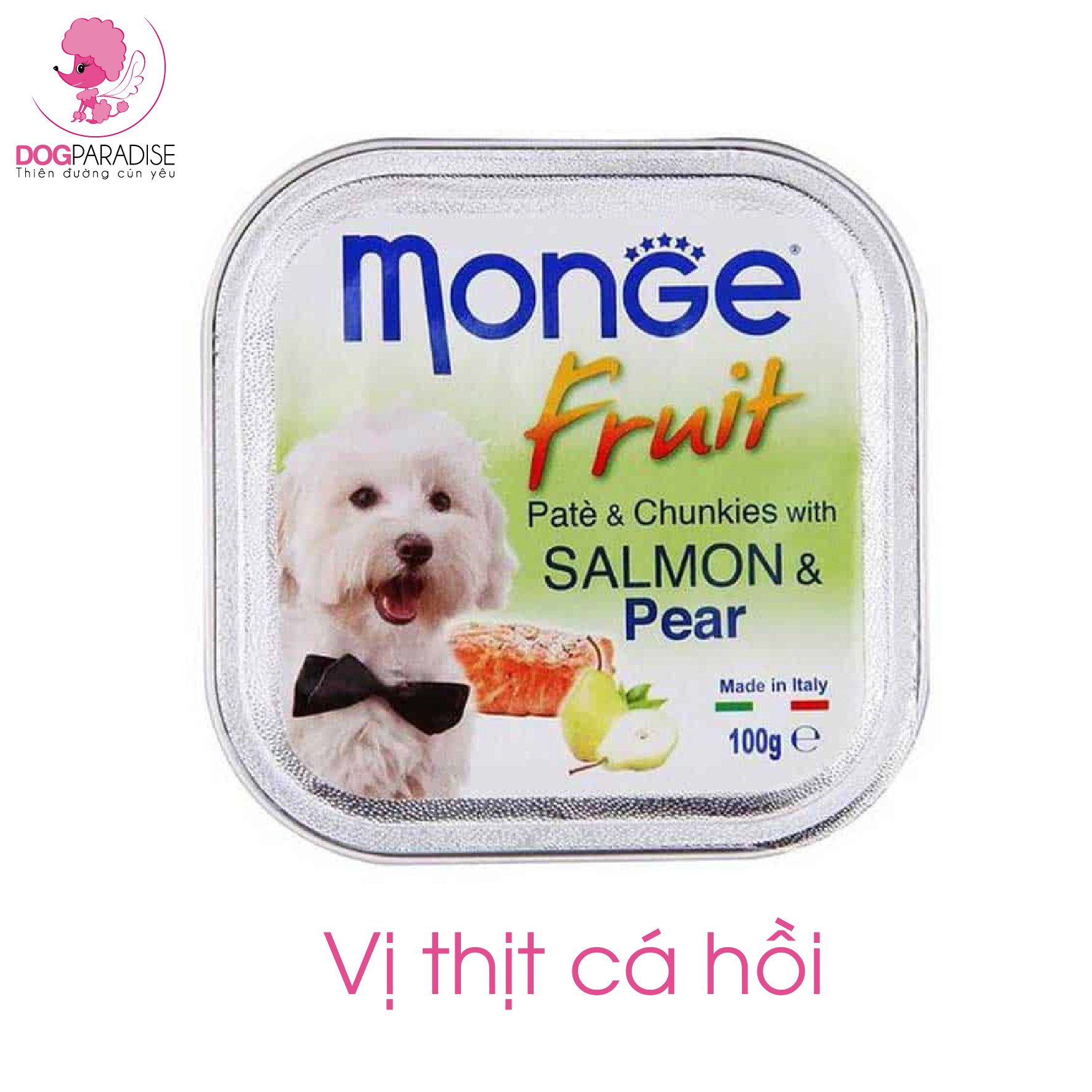 Pate cho chó Monge nhiều vị - Dog Paradise