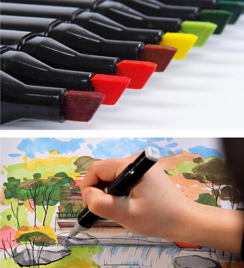 Bộ bút Touch Mark 80 màu (vỏ đen)(CB-Shop)