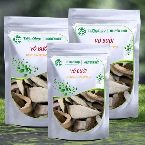 Vỏ bưởi sấy khô 500g - Tấn Phát - Hàng công ty chất lượng cao - Chuyên dùng để pha trà