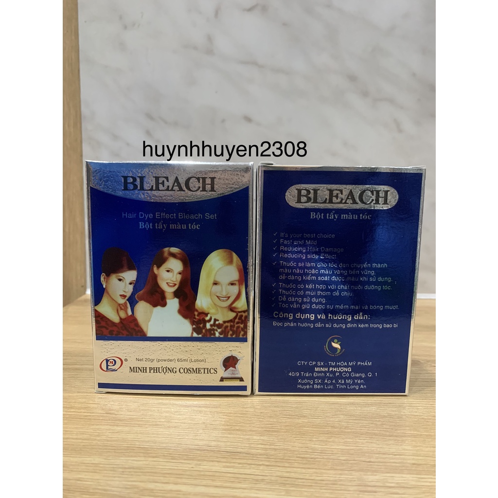 Bột tẩy màu tóc BLEACH_20gr.