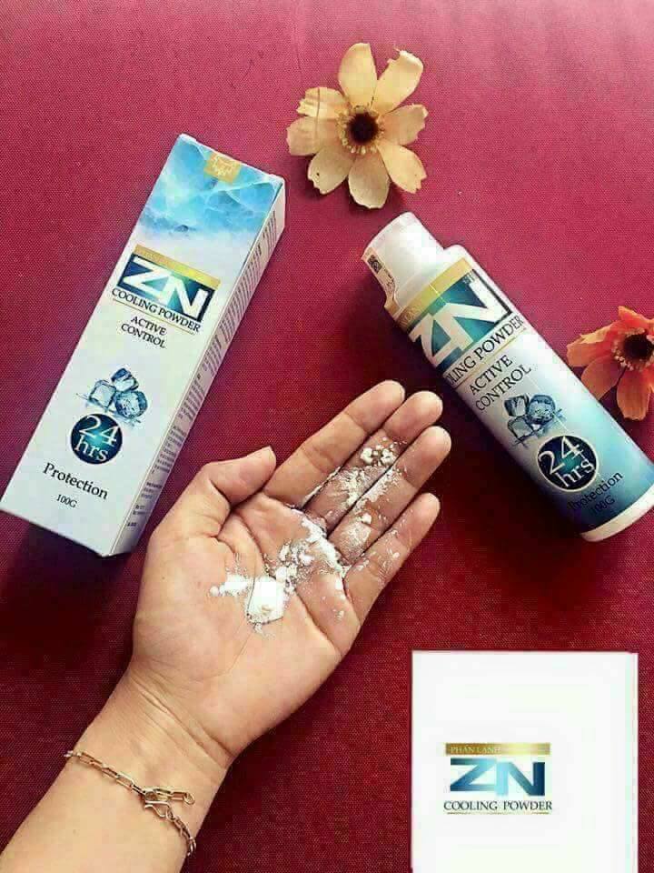 Phấn Lạnh ZN khử mùi cơ thể 100g