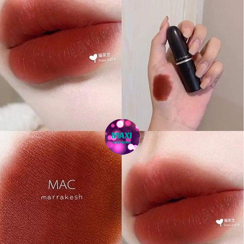 Son Mac Matte Marrakesh 646 – Màu Đỏ Nâu Đất
