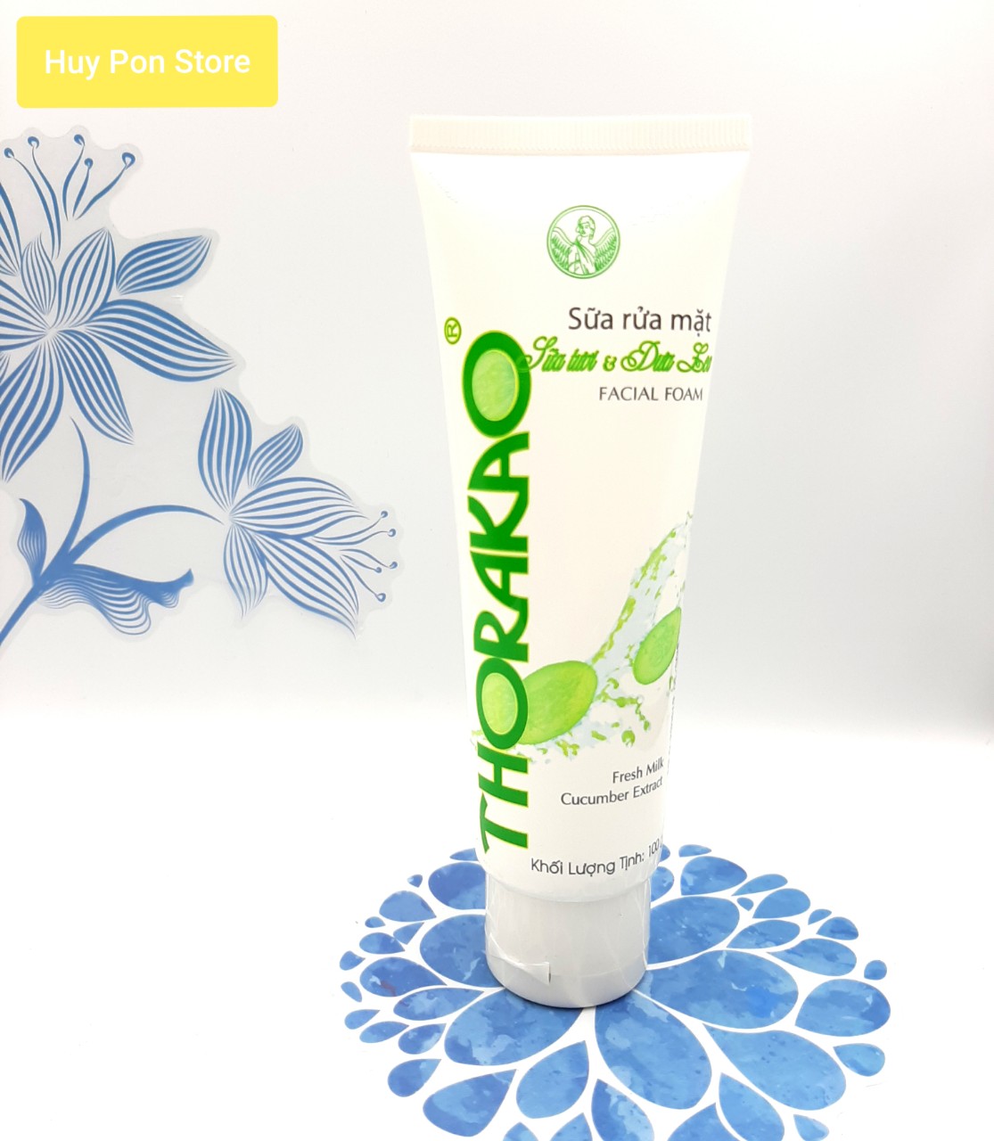 [HCM]Sữa rửa mặt sữa tươi và dưa leo Thorakao 100g