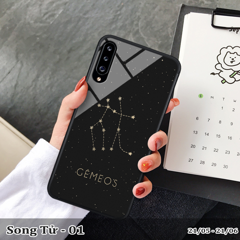 Ốp kính samsung a30s in cung hoàng đạo