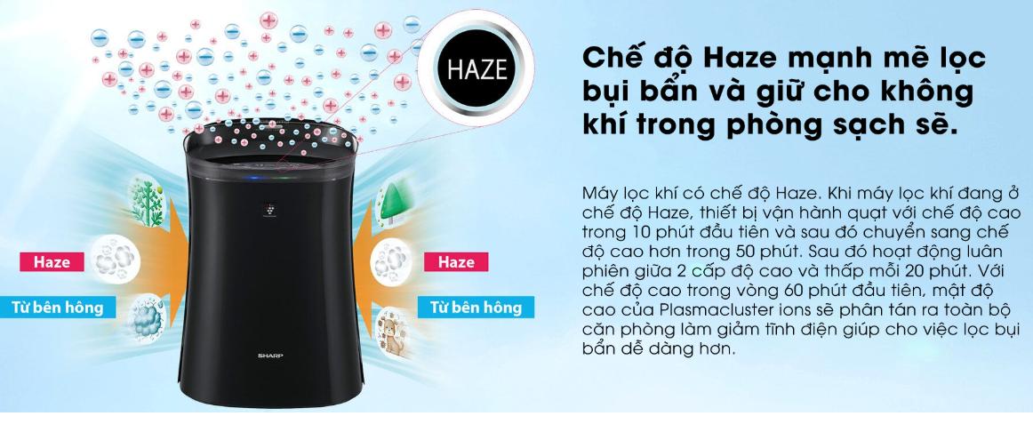 Máy lọc không khí bắt muỗi Sharp FP-GM50E-B
