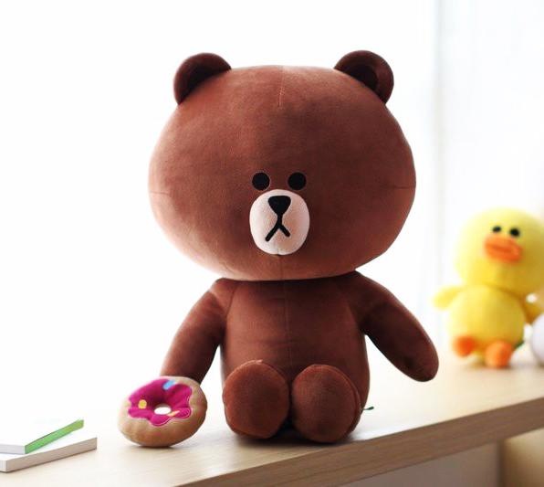 [HCM]GẤU BROWN NHỒI BÔNG (30 CM) GB11 (MÀU NÂU)