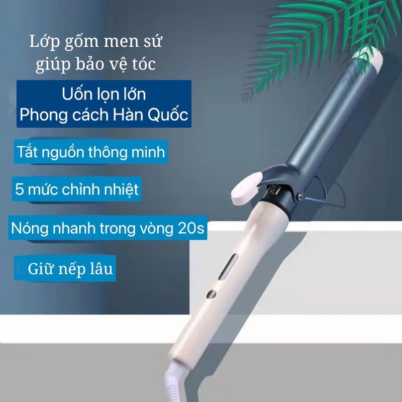 Máy Uốn Tóc Cao Cấp Máy Làm Xoăn Tóc Cao Cấp Phong Cách Hàn Quốc