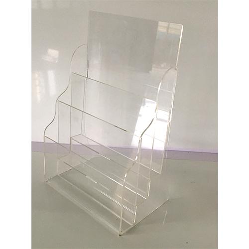 Kệ mica để giấy 3 ngăn A4 đứng