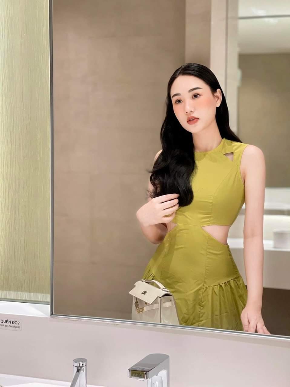 đầm lụa hở eo sieu kute sang chảnh đẹp như hình ld22 (s789)