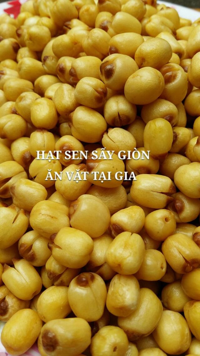 Hạt sen sấy dòn 500gr